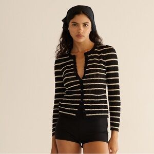Doen Therese Striped Cardigan